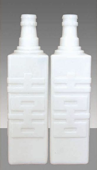 晶品-乳白瓶-055